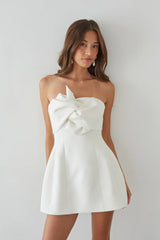 Alix-Twist-Front-Bubble-Mini-Dress