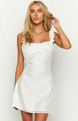 My-Flower-White-Mini-Dress