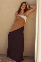 Calissa Maxi Dress Caramel Multi