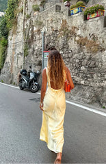 Carnation-Yellow-Satin-Maxi-Dress