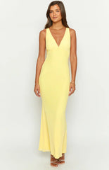 Sunflower-Yellow-Mesh-Maxi-Dress