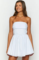 Declynn-White-Strapless-Mini-Dress