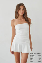 Alora-Strapless-Ruched-Mini-Dress