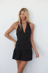 Amina-Polka-Dot-Halter-Mini-Dress