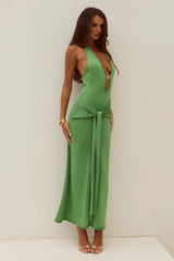Ayella-Deep-V-Knit-Maxi-Dress-Apple