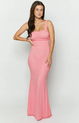 Beverley-Pink-Mesh-Maxi-Dress