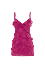 Aisha-Mini-Dress-Fuchsia