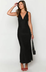 Sunflower-Black-Mesh-Maxi-Dress