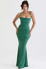 Forest Corset Maxi Dress 54202