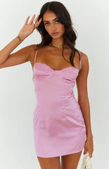 Trouble-Pink-Mini-Dress