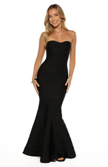 Amanda-Black-Bandage-Strapless-Formal-Maxi-Dress