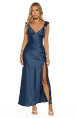 Wendy-Navy-Satin-Maxi-Dress