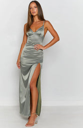 Freesia-Formal-Dress-Khaki