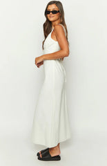 Verlaine-White-Linen-Blend-Maxi-Dress