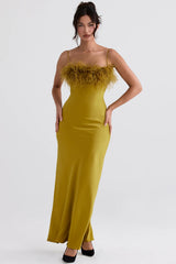 Chartreuse Maxi Dress