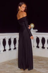 Abbie-Off-Shoulder-Maxi-Dress-Black
