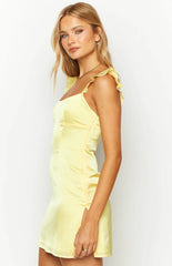 Marigold-Muse-Yellow-Satin-Mini-Dress
