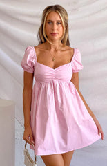 Clara-Pink-Mini-Dress