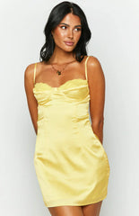 Trouble-Yellow-Mini-Dress