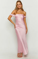 Elvira-Pink-Satin-Formal-Maxi-Dress