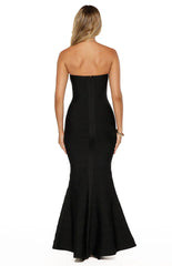 Amanda-Black-Bandage-Strapless-Formal-Maxi-Dress