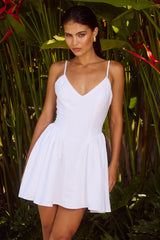 Henrietta Mini Dress White