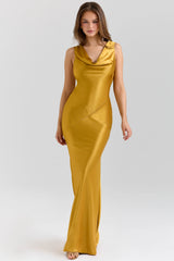 Amber-Satin-Draped-Cowl-Neck-Maxi-Dress