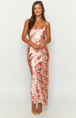 Renesmee-Yellow-Floral-Print-Satin-Maxi-Dress