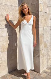 Verlaine-White-Linen-Blend-Maxi-Dress
