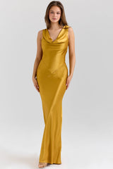 Amber-Satin-Draped-Cowl-Neck-Maxi-Dress