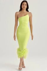 Lime Midi Dress