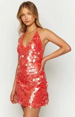 Cyrus-Orange-Sequin-Mini-Dress