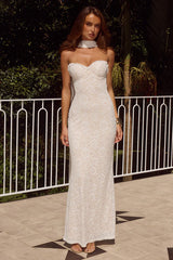Amana-Strapless-Scarf-Maxi-Dress-White