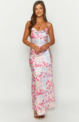 Laufry-Yellow-Floral-Print-Maxi-Dress