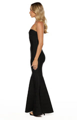 Amanda-Black-Bandage-Strapless-Formal-Maxi-Dress