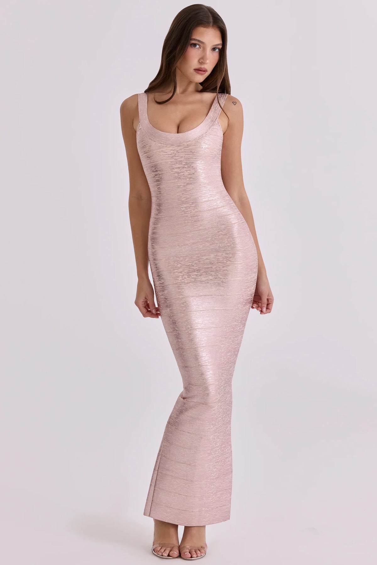 Rose Bandage Maxi Dress Limited Edition