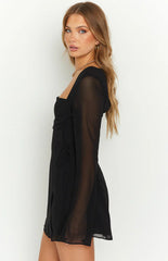 Lucy-Black-Long-Sleeve-Mini-Dress