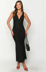 Sunflower-Black-Mesh-Maxi-Dress