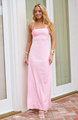 Blaise-Pink-Satin-Maxi-Dress