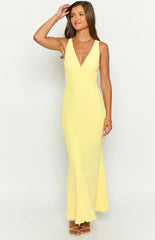 Sunflower-Yellow-Mesh-Maxi-Dress