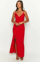 Nahanee-Red-Ruffle-Maxi-Dress