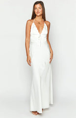 Nicole-White-Maxi-Dress
