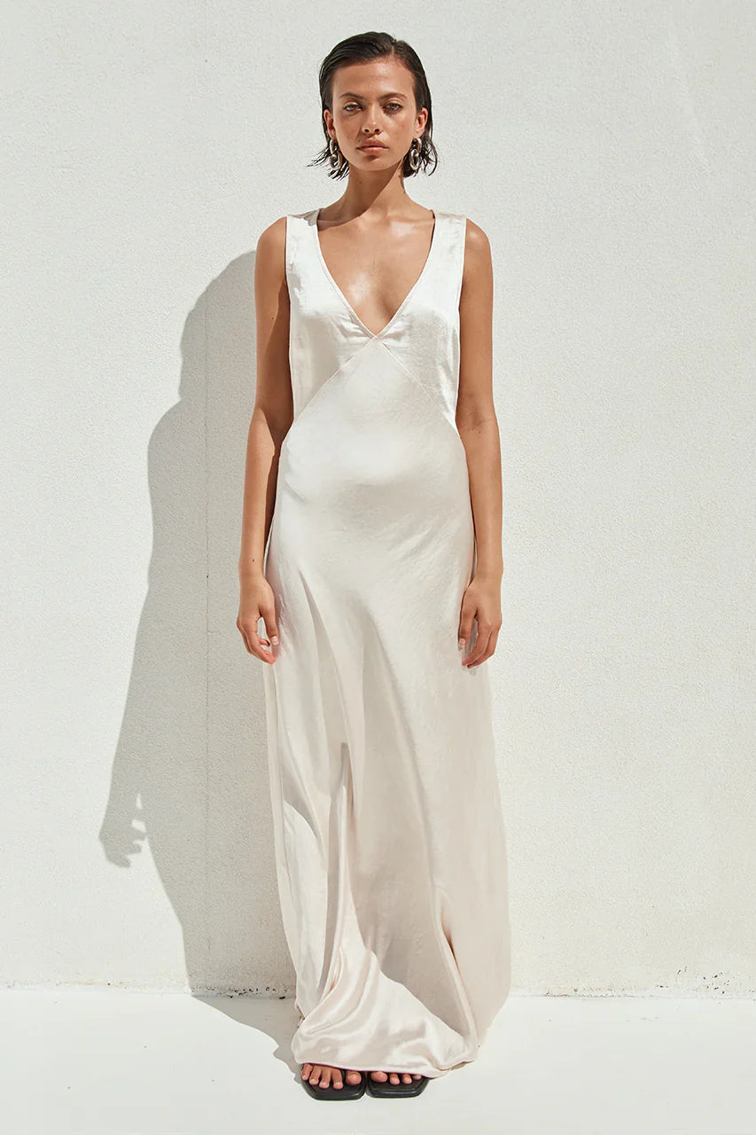 Kalli Maxi Dress Cream