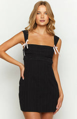 Taylor-Black-Tie-Back-Mini-Dress