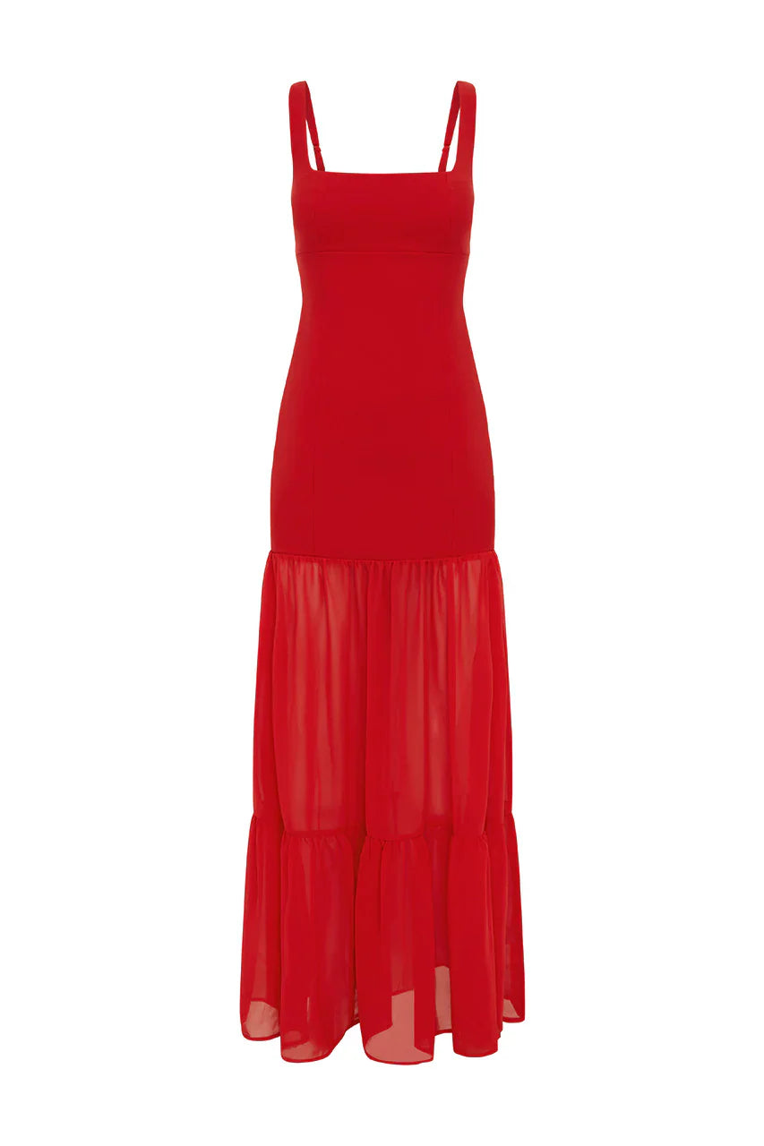 Tahlia Maxi Dress Red