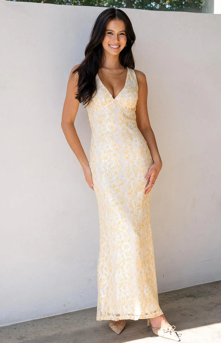 Farida-Yellow-Lace-Maxi-Dress