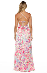 Blaise-Multi-Floral-Satin-Maxi-Dress