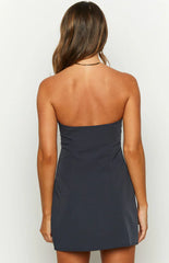 Lauren-Navy-Strapless-Mini-Dress