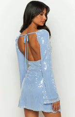 Marienne-Blue-Sequin-Mini-Dress