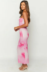 Imogen-Pink-Print-Strapless-Maxi-Dress